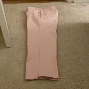 Pink slacks